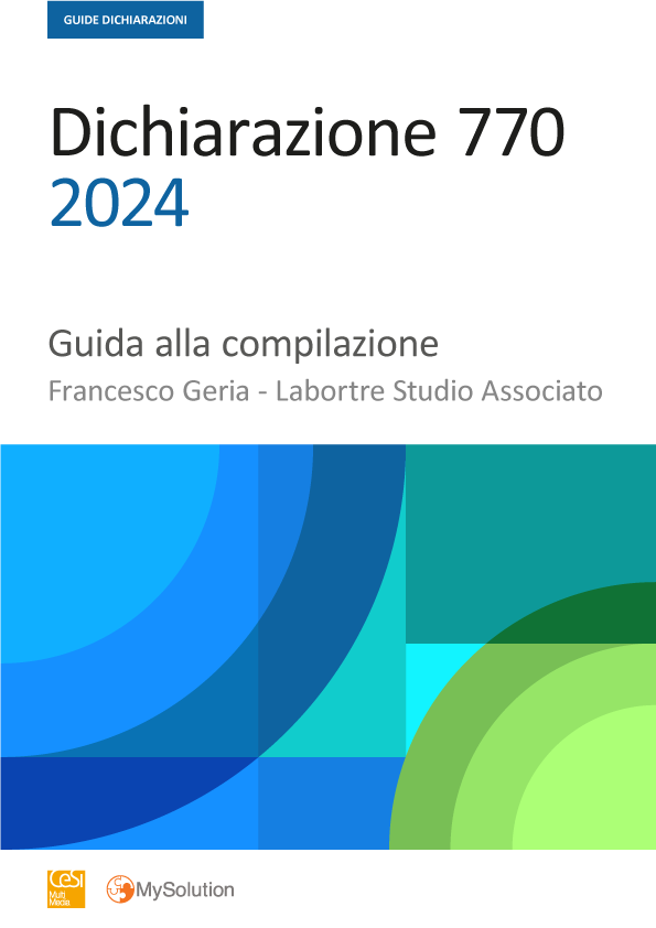 Dichiarazione 770/2024 - Guida alla compilazione