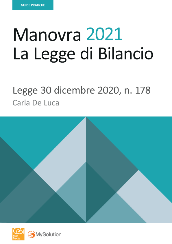 Manovra 2021 - La Legge di Bilancio - Esonero contributivo per i lavoratori autonomi e i professionisti