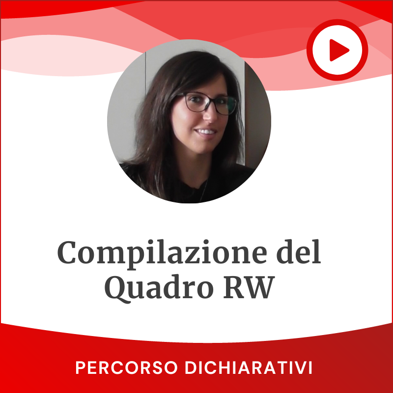 Compilazione del Quadro RW