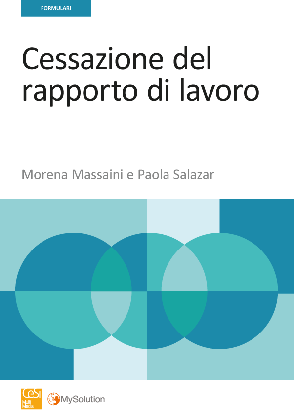 Cessazione del rapporto di lavoro